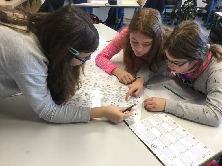 Klasse 6.1 im Bingofieber
